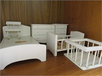 Doll Furniture -Baby Crib -Play Pen -Dressers, Etc