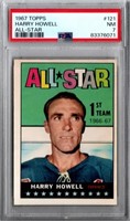 1967 Topps Hockey #121 Harry Howell AS PSA 7 NM