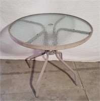 Small Glass Top Patio Table