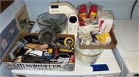 Sunbeam mixer with bowls, utensils, bag clips,