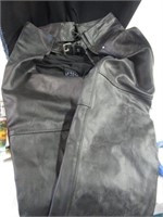 Extra Large Leather Riding Chaps