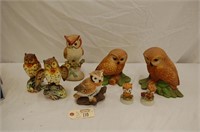 Owl Figurines