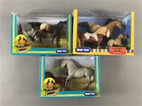3pc Breyer Horse Sets in Box