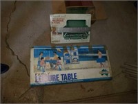 Family leisure table and Greatland propane stove.