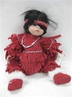 Native Style "White Cloud" Doll By Corrine