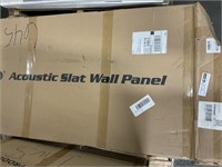 1 BOX MULTI PACK OF Art3d 4 Wood Slat Acoustic