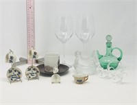 box misc. glassware