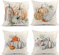 ArtSocket Set of 4 Throw Pillow Covers Watercolor