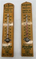 2 Vita-Var Paints Thermometers