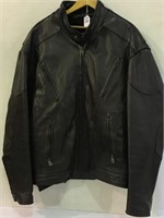 Men's Heavy Leather Jacket-Milwaukee, WI