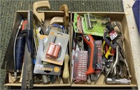 Assorted Small Hand Tools Inc. Hand Saws,