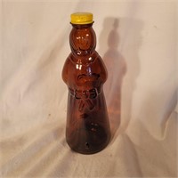 8" Mrs. Butterworth Glass Syrup Bottle