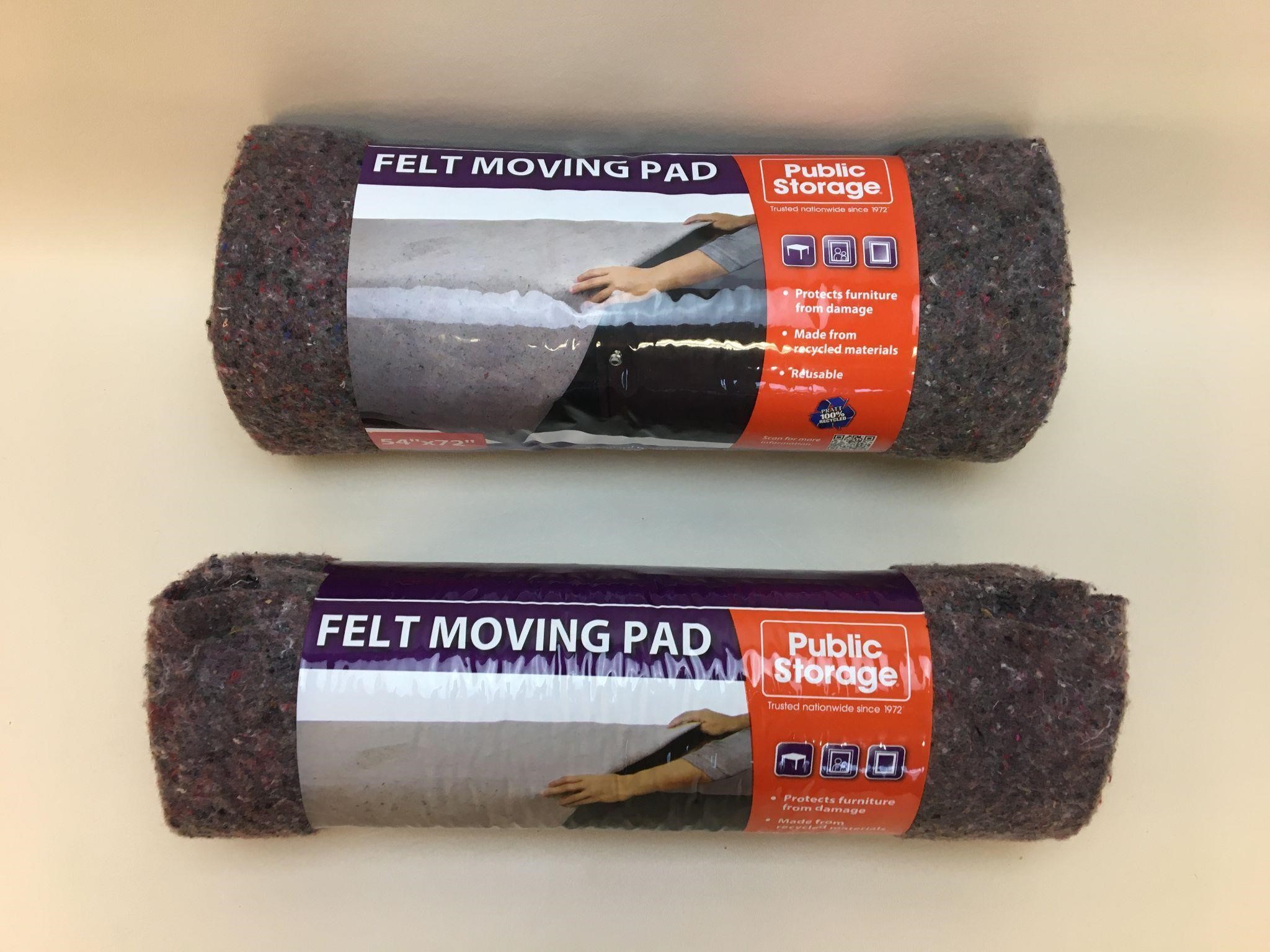 (2) Felt Moving Pads