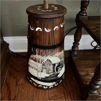 Painted Butter Churn