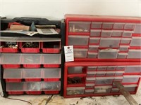 Organizers With Screws And Electric Pieces
