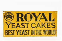 ROYAL YEAST CAKES BEST YEAST IN WORLD SST SIGN