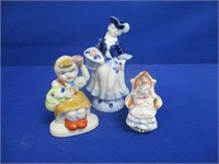 (3) Occupied Japan Figurines