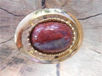 BRECCIATED JASPER PENDANT ROCK STONE LAPIDARY SPEC