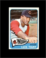 1965 Topps #145 Luis Tiant RC EX to EX-MT+