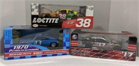 1:24 scale die cast Nascar stock cars. Bidding on