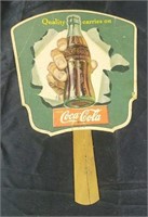 Vintage Coca-Cola fan
