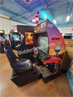 Cruisin USA Sitdown Racer Arcade Game w CRT