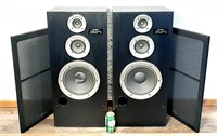 2 enceintes acoustique 3-voies QUASAR SW472 *