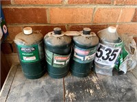 (4) Propane Canisters (Carport)