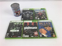 5 jeux Xbox 360 dont Bully, Diablo