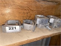 6 camper/topper clamps