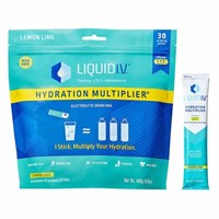 Lemon Lime Liquid I.V, Hydration Multiplier (30 Co