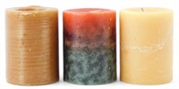 (3) 4" Candles