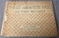 1934 Three Japanese Mice by Lignell Scarce Book