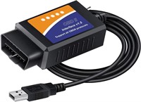 FORS-can ELM327 OBD2 USB Adapter for Windows