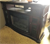 Twin Star Faux Fire Place With Mantel