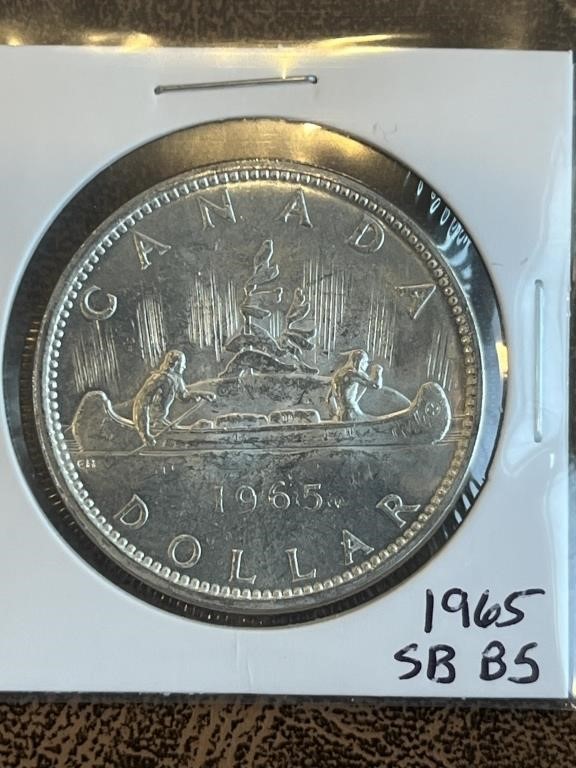 Canada 1965 Silver Dollar