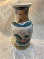 vintage chinese handpainted vase
