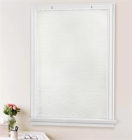 $94-48 W 72 L CORDLESS WHITE SEMI SHEER ROLL-UP