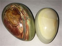Two Alabaster Eggs