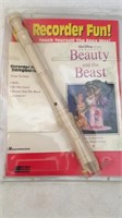 Recorder w Beauty and the Beast Songbook