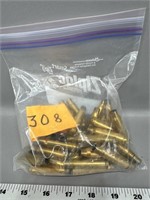 1 pound once fired 308 brass