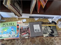 Assortment of vintage vinyl records (Main room)