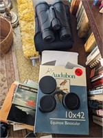 Audubon 10x42 binoculars (Main room)