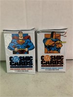 DC Cosmic Cards Inaugural Edition 1991 2 pack