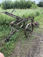 IH Antique 2-Bottom Plow