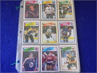 4 Sheets O-Pee-Chee Hockey Cards 1988