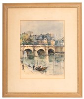 Georges Dominique Rouault Paris Watercolor