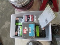 TRAY LOT OF NAILS AND SCREWS - FASTENERS