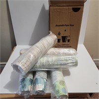 Disposable paper Cups 3oz\ 300 sets