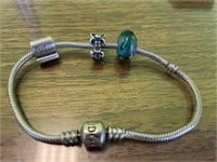 Pandora Bracelet with x3 Charms